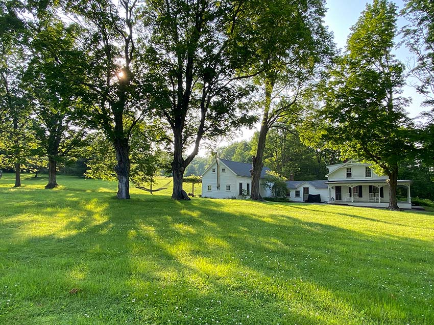 Exterior view of house at 939 Joseph Chadderdon Road in Acra, New York